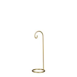 Mica decorations Ornament standaard goud - l8xb8xh25cm