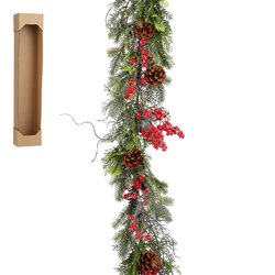 Mica Decorations Randell slinger rood - l180xb15xh10cm