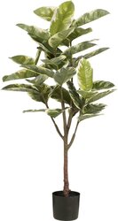 Mica Decorations Rubberplant I/Pot D75H152Cm Groen
