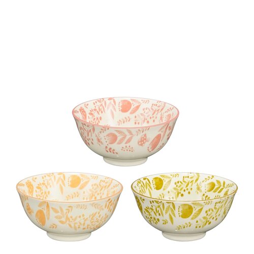 MICA DECORATIONS Schaal d12h5.5cm groen a3