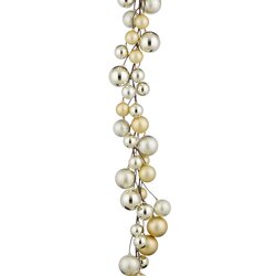 Mica decorations Slinger champagne - l180cm