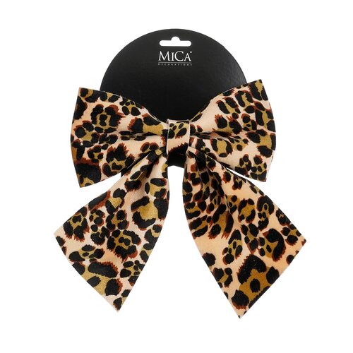 Mica decorations Strik dier print bruin - l20xb23xh3cm