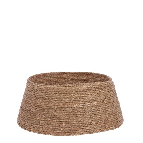 Mica decorations Treeskirt bruin - h26xd58cm