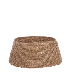 Mica decorations Treeskirt bruin - h26xd58cm