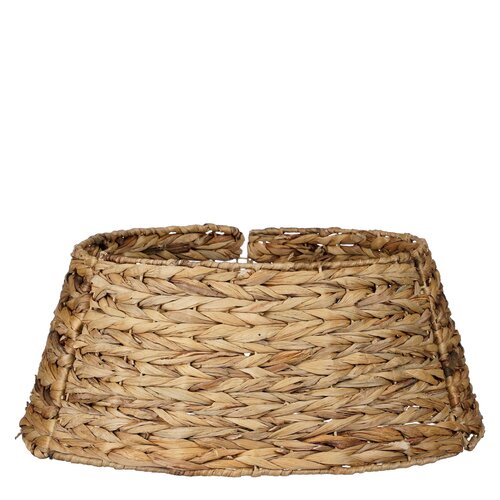 Mica decorations Treeskirt bruin opvouwbaar - h26xd58cm