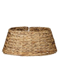 Mica decorations Treeskirt bruin opvouwbaar - h26xd58cm