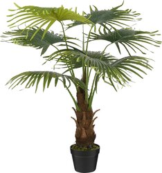 Mica Decorations Waaierpalm I/Pot D80H120Cm Groen