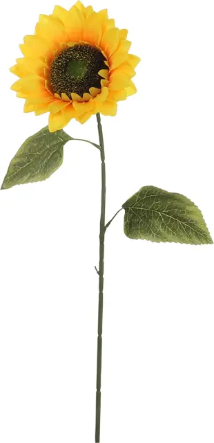 Mica Decorations Zonnebloemsteel L72Cm Geel