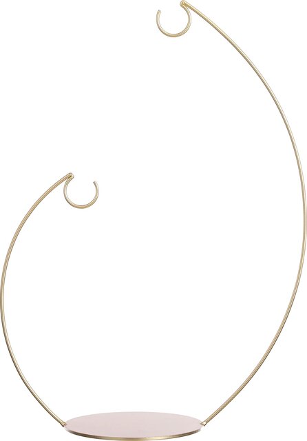 Mica Ornament standrd l35b16h48cm goud