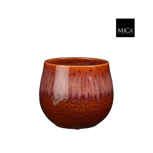 Mica Pot amalia d21h18cm rood