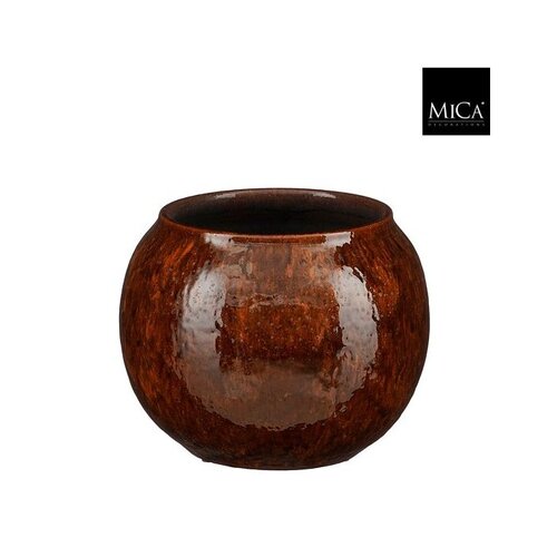 Mica Pot elisa d21h17cm bruin