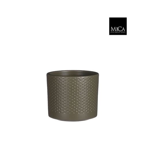 Mica Pot era d10h8.5cm groen
