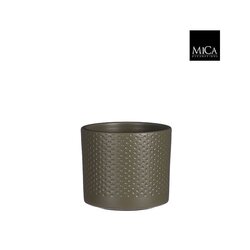 Mica Pot era d10h8.5cm groen