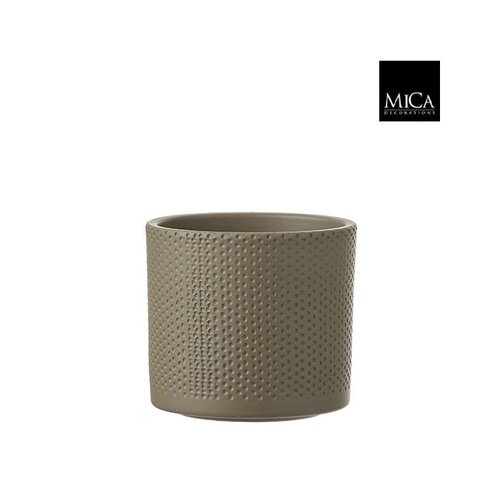 Mica Pot era d13.5h12.5cm groen