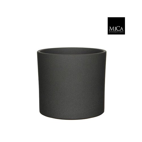 Mica Pot era d23h21.5cm donkergrijs sand