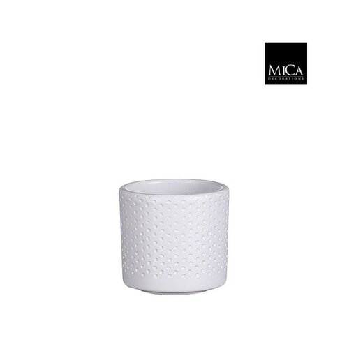 Mica Pot era d7h7cm wit