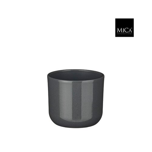 Mica Pot fedor d8.5h8cm antraciet