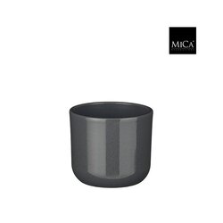 Mica Pot fedor d8.5h8cm antraciet
