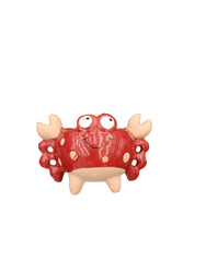 Mica Pot funny krab l10.5b7h6.5cm rd a2