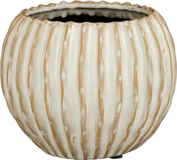 Mica Pot jovi d16.5h13.5cm wit