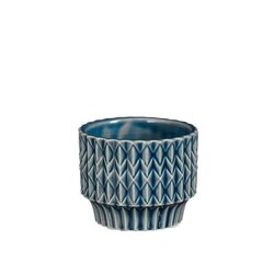 Mica Pot lauria d7.5h6cm blauw