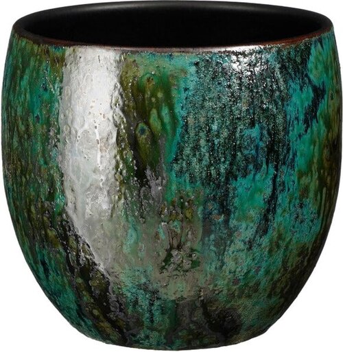 Mica Pot loren d20h20cm blauw