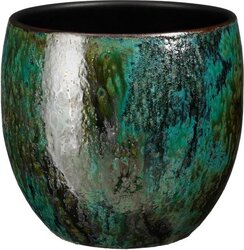 Mica Pot loren d20h20cm blauw