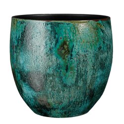 Mica Pot loren d34h34cm blauw
