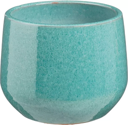 Mica Pot matteo d18h15cm turkoois