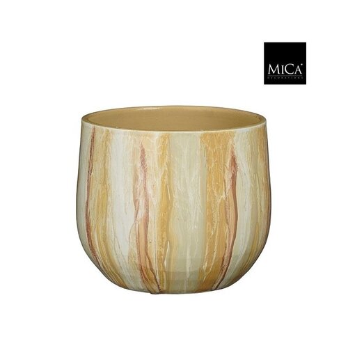 Mica Pot nigel d24h21cm bruin