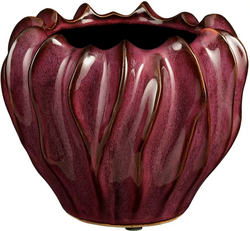 Mica Pot thom d18.50h15cm paars