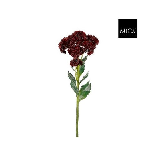 Mica Sedumsteel l57b12h12cm rood