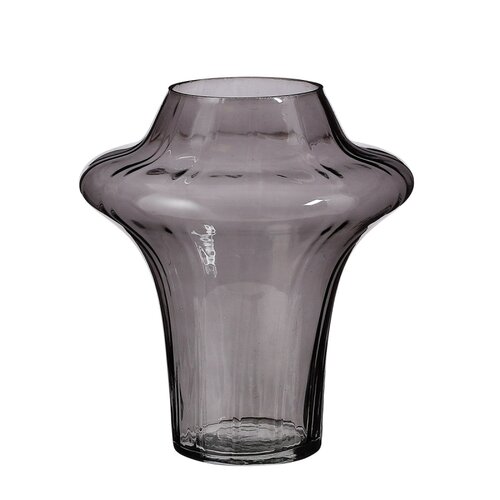 Mica Vaas samanta d18h20cm grijs