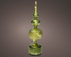 LumineoMicro LED draaiende tafelpiek glas flashing effect binnen