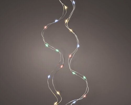 Lumineo Micro LED stringlights steady BO binnen - afbeelding 1