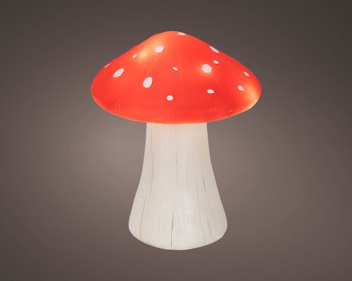 Lumineo Micro LED paddenstoel polyresin steady binnen