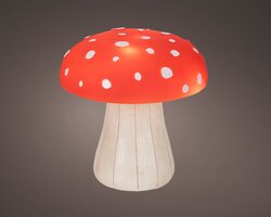 Lumineo Micro LED paddenstoel polyresin steady binnen