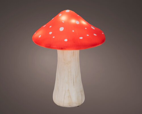 Lumineo Micro LED paddenstoel polyresin steady binnen