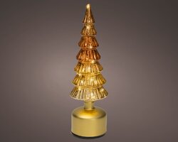 LumineoMicro LED rotating tree glas flashing effect binnen