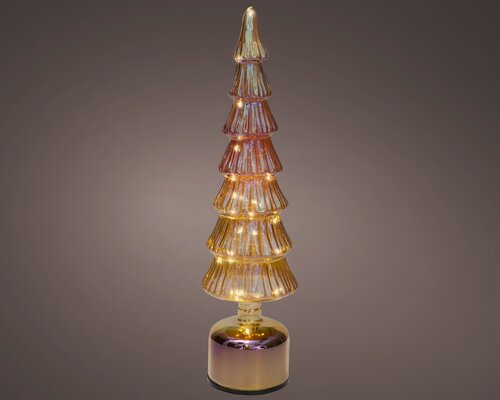 LumineoMicro LED rotating tree glas flashing effect binnen