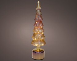 LumineoMicro LED rotating tree glas flashing effect binnen