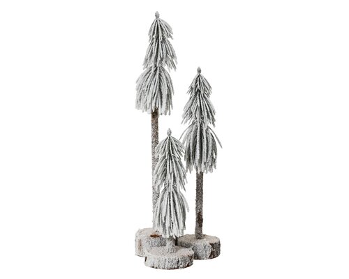 Mini boom d16h45cm groen/wit