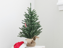 Mini kunstkerstbomen