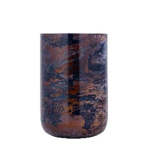 PTMD Monty Brown round glass stormlight blue marble L