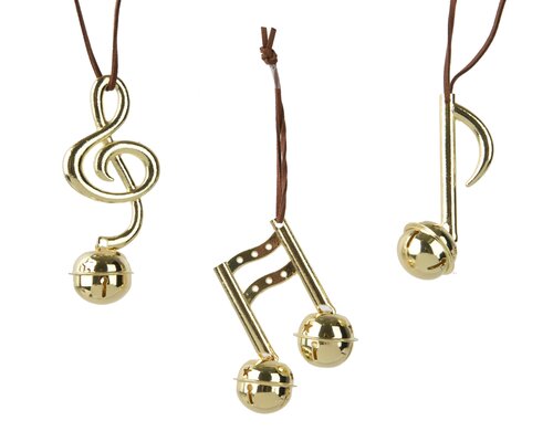 Decoris Muziek legering shiny 3ass