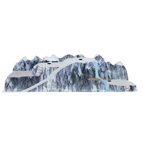 Myvillage Basis kerstdorp l120b40cm waterval