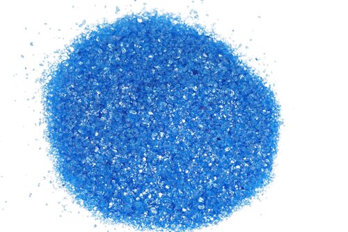 MyVillage Deco glassteentjes fijn 370ml blauw
