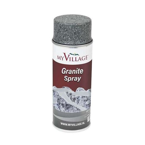 Myvillage Graniet look spray 400ml antraciet