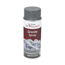 Myvillage Graniet look spray 400ml antraciet