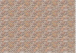 Myvillage Sheet l21b29.7cm bakstenen